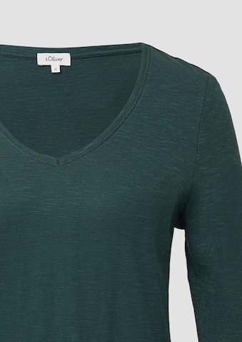T-shirt s.Oliver en vert