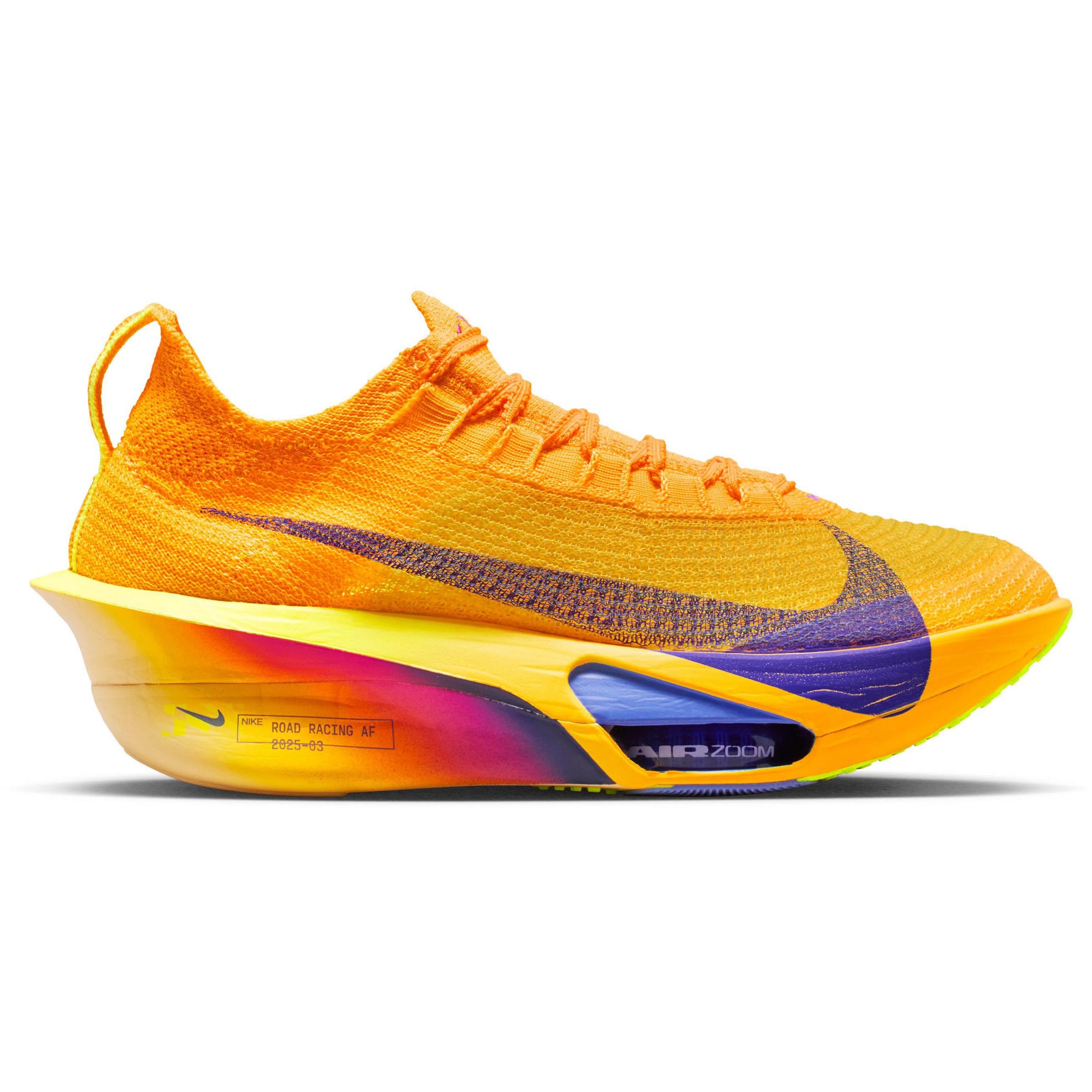NIKE Laufschuh 'Air Zoom Alphafly Next 3' in 38,5 in blau / orange, Produktansicht
