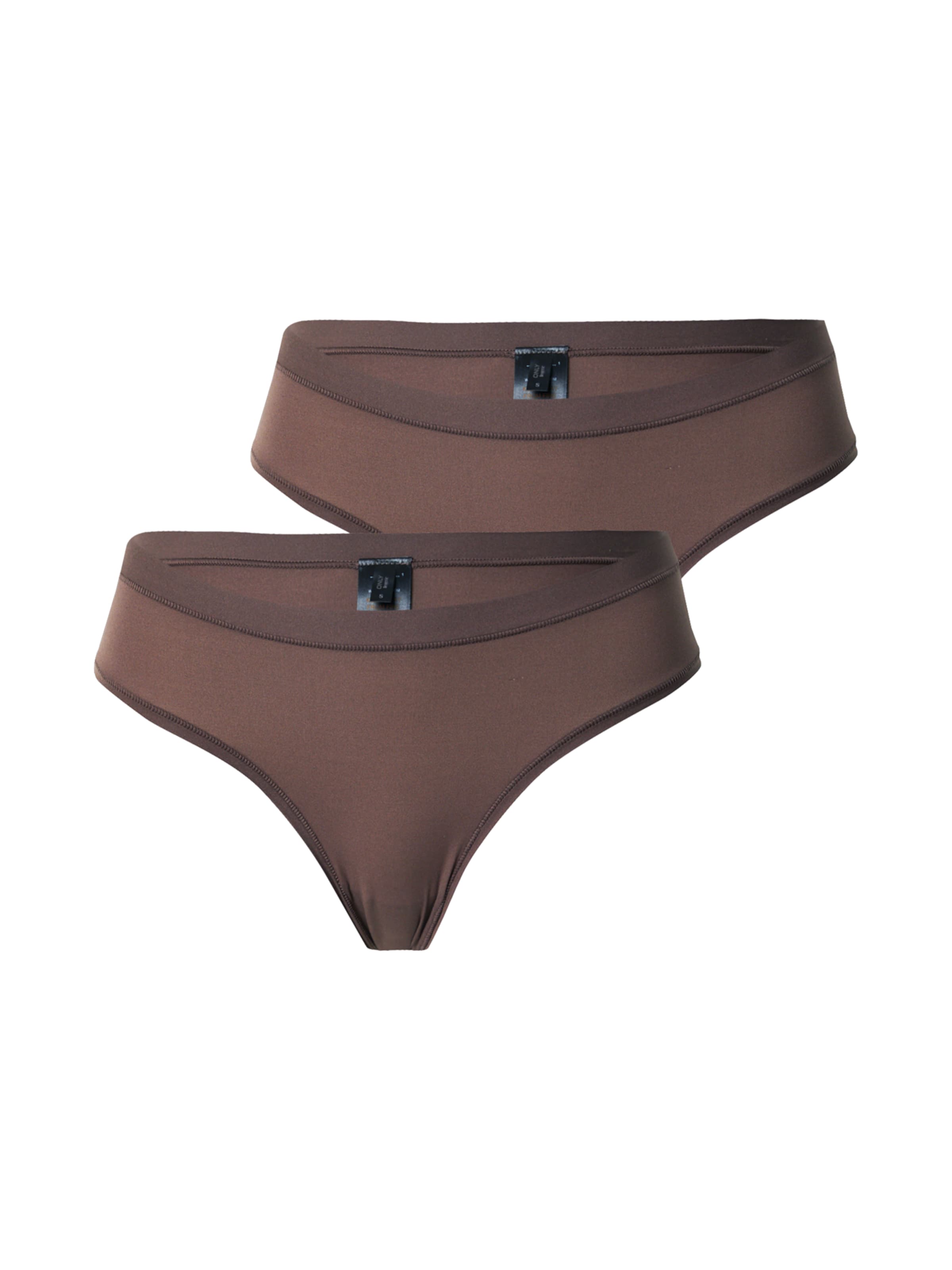 ONLY Σλιπ 'ONLPEACHY' σε καφέ: μπροστά