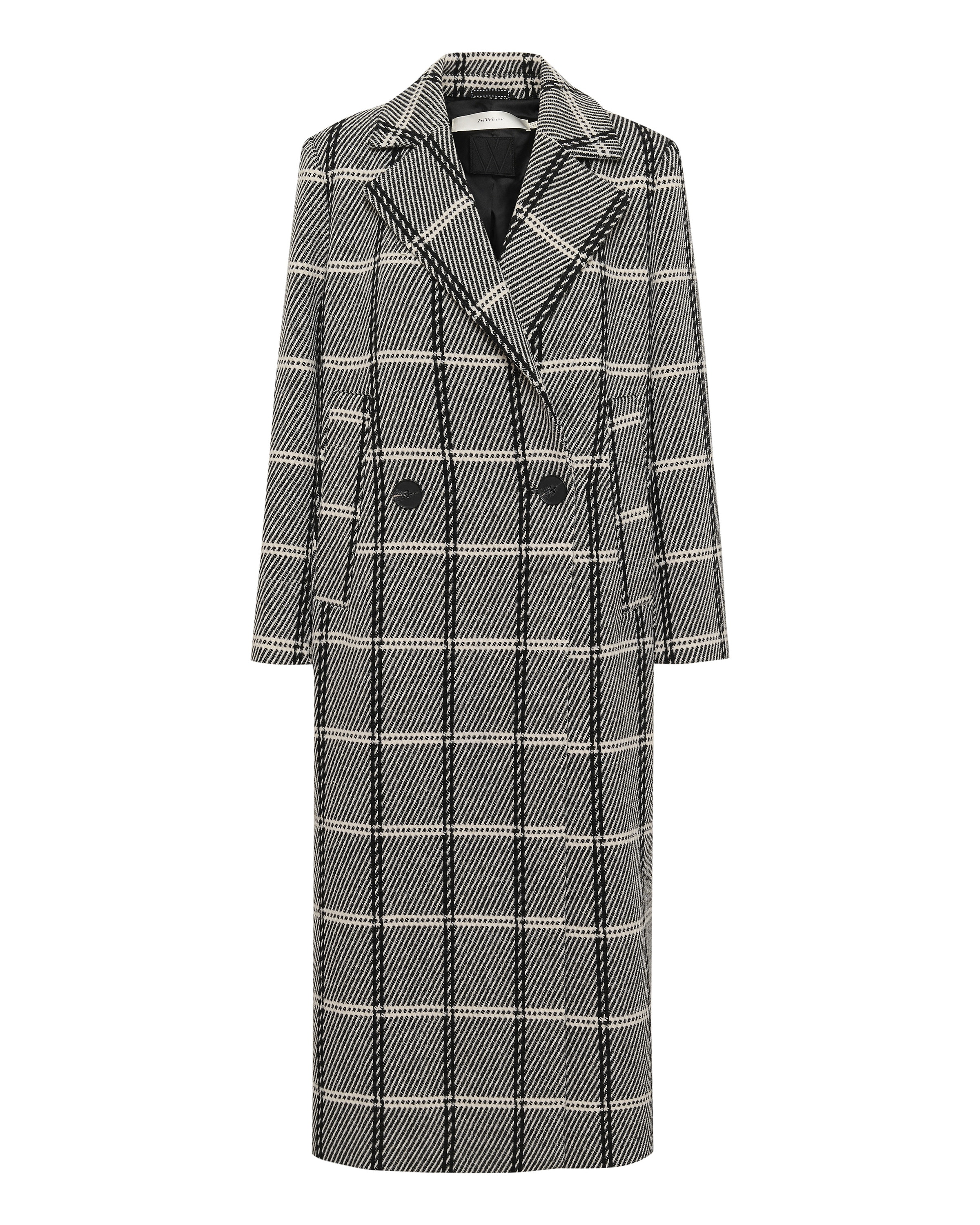 Klassischer Mantel Damen Esprit Wollmantel Kariert Karierte Damen