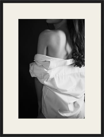 Liv Corday Bild  'Show Me Your Back' in Schwarz: predná strana