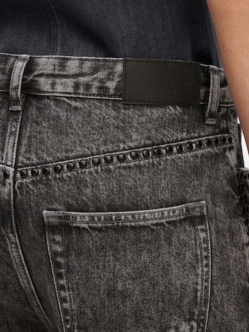 Samsøe Samsøe Широка кройка Дънки 'Sashelly' в сиво