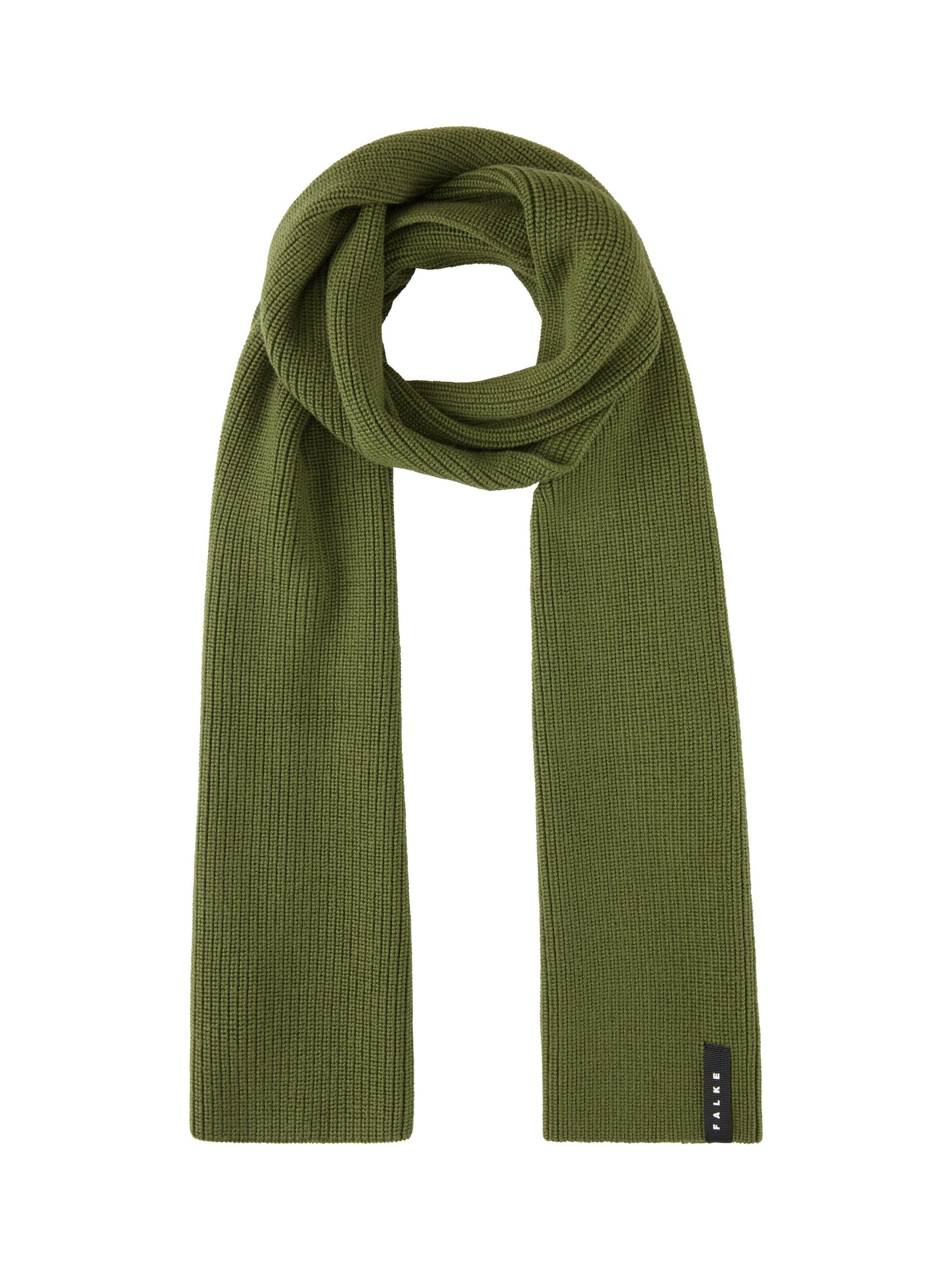 FALKE Scarf in Green: front
