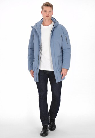 DreiMaster Vintage - Sobretudo meia-estação em azul