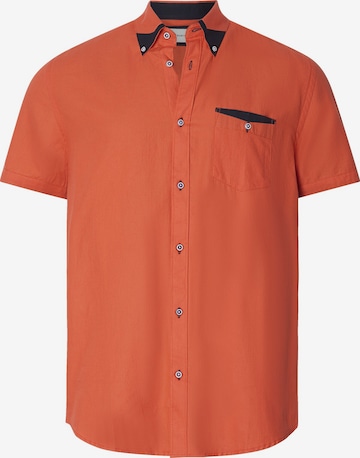 BABISTA Button Up Shirt 'Stefzite' in Orange: front