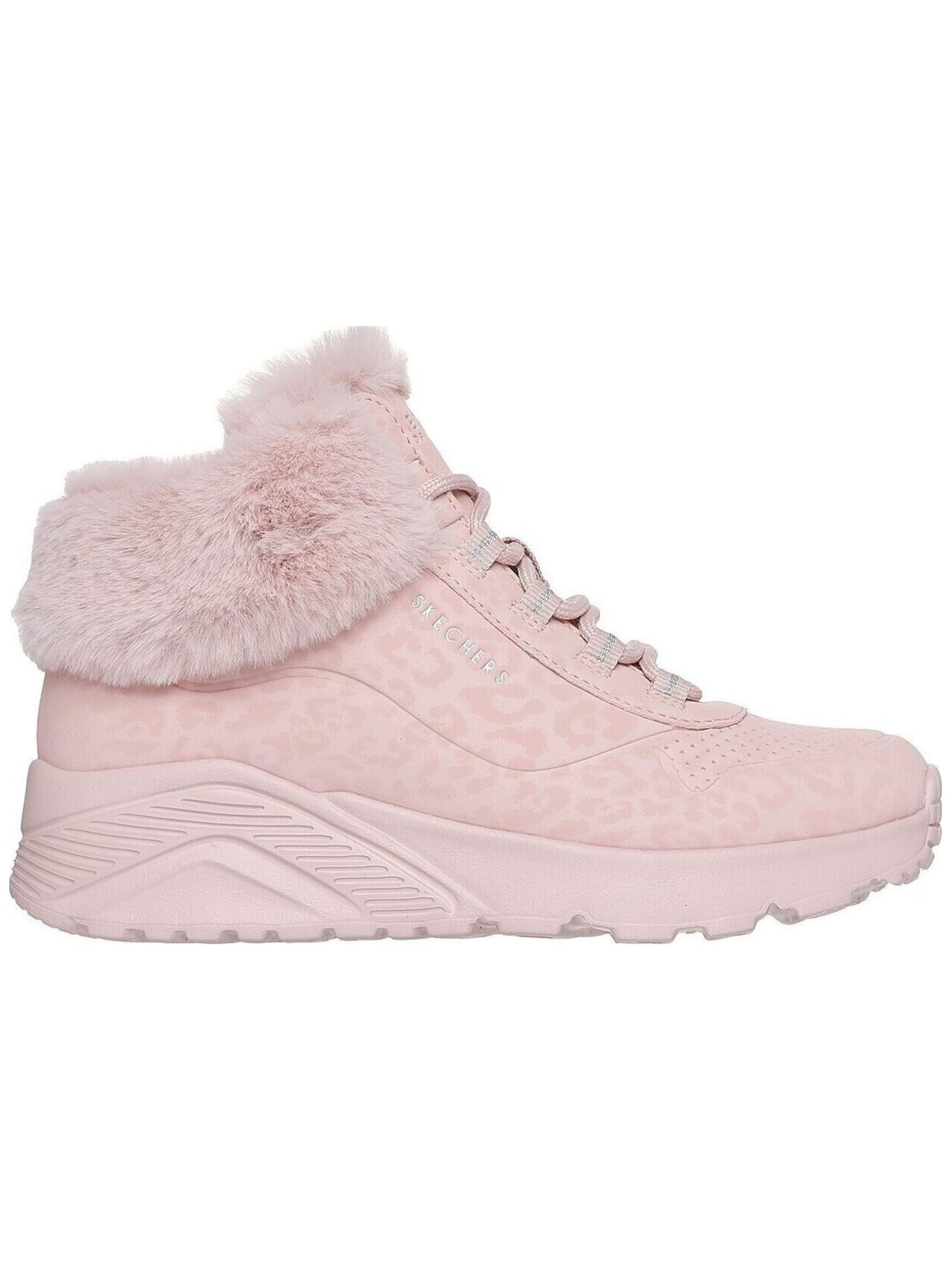 SKECHERS - Botas 'Skechers Uno Lite - Cozy Leopard' en rosa
