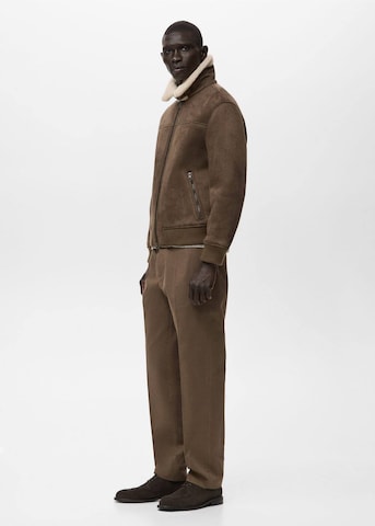MANGO MAN Jacke 'Jay' in Braun