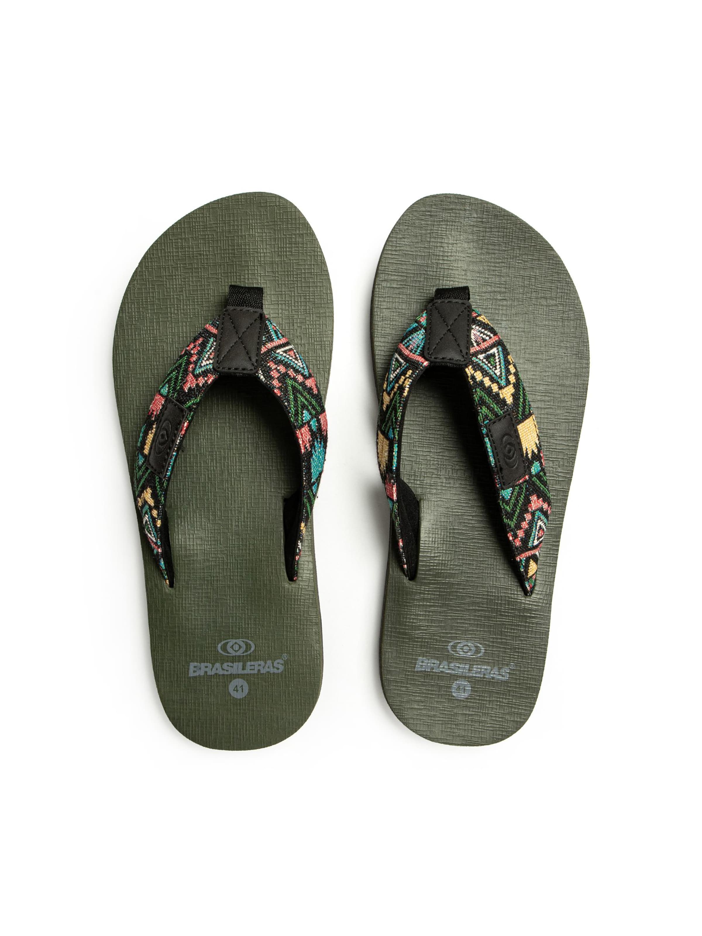 Scarpe da spiaggia / da bagno 'Azteca' di Brasileras in verde