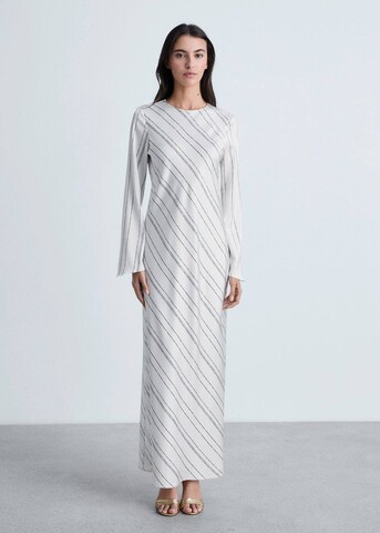 MANGO Kleid 'Raya-A' in Weiß: Vorderseite