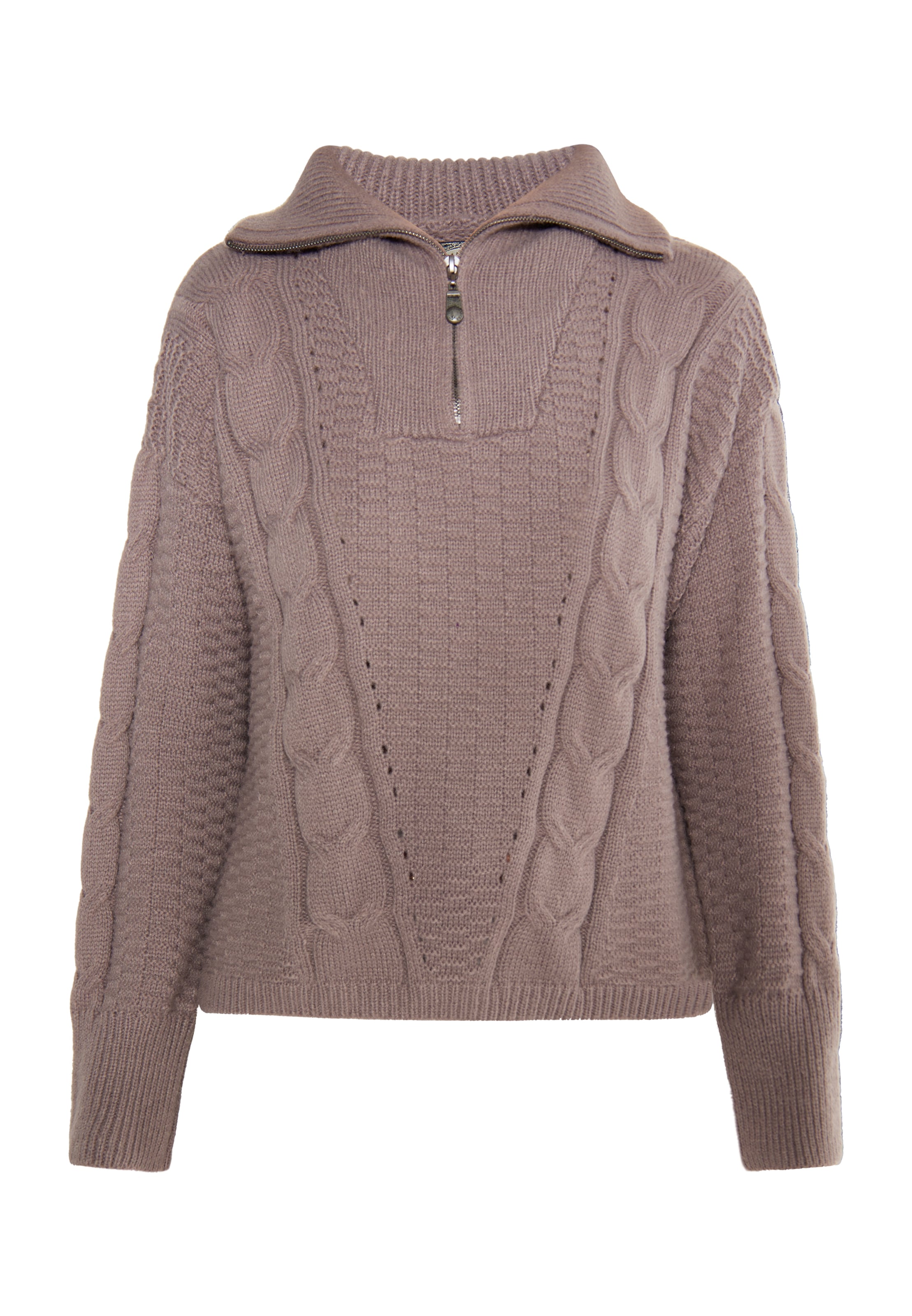 DreiMaster Vintage Pullover 'Incus' i brun: forside