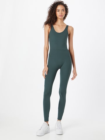 Girlfriend Collective Sports Suit in Green: front