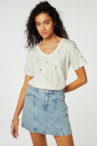 Fabienne Chapot Shirt in Wit: voorkant
