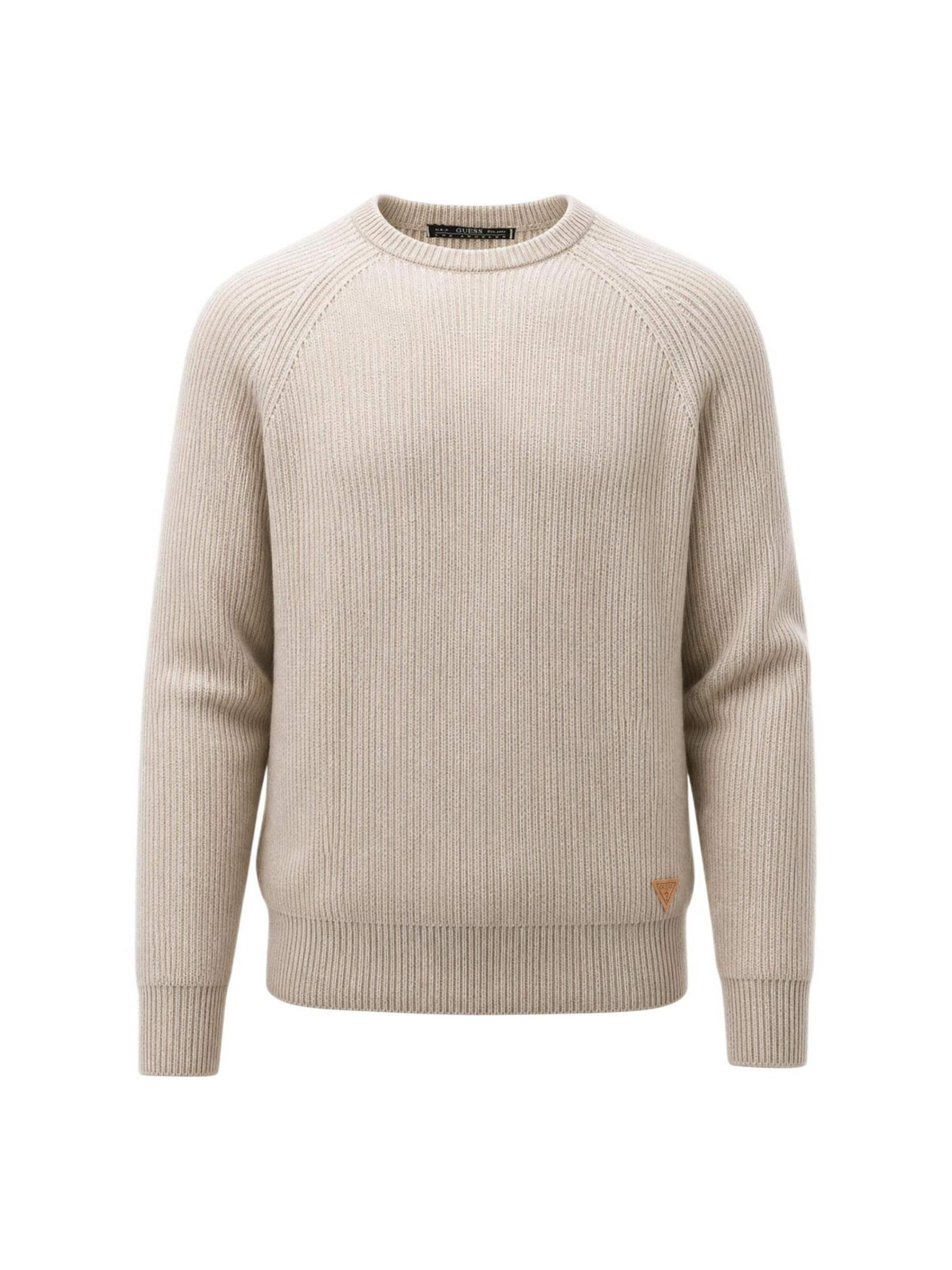 GUESS Sweater 'NIRO VANISÈ STRIPES M6BR19 Z1368' in Beige