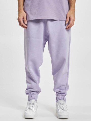 Effilé Pantalon DEF en violet : devant