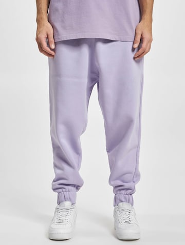 DEF Tapered Pants in Purple: front