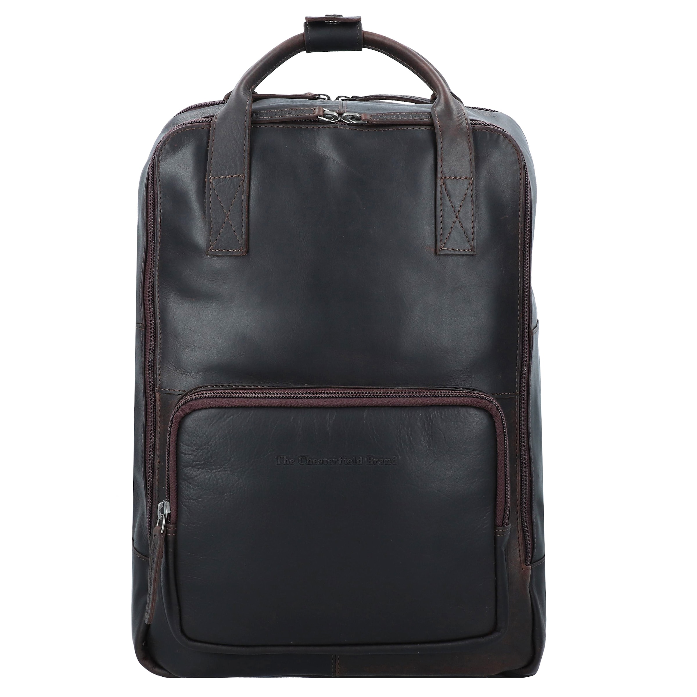 The Chesterfield Brand Backpack 'Belford' in Black: front