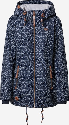 Veste mi-saison 'Zuzka Diamond' Ragwear en bleu : devant