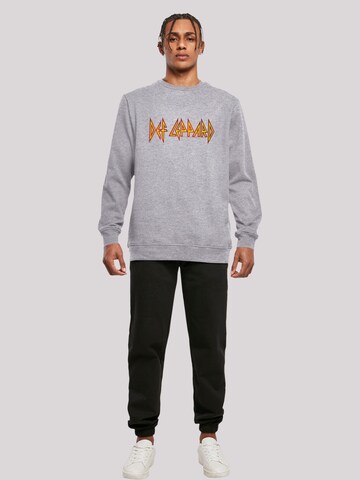 F4NT4STIC Sweatshirt 'Def Leppard' in Grey