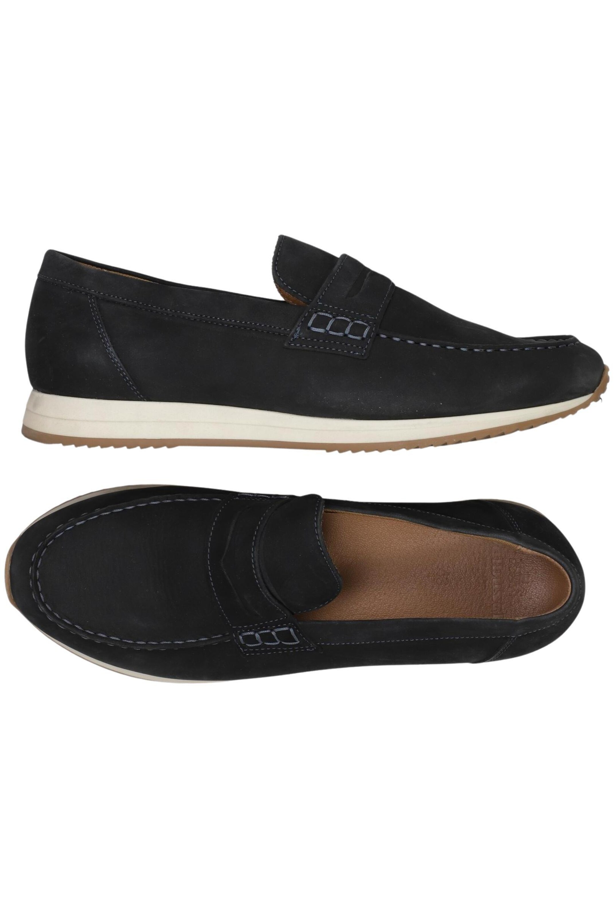 Walbusch Halbschuh 43 in Blau: Vorderseite