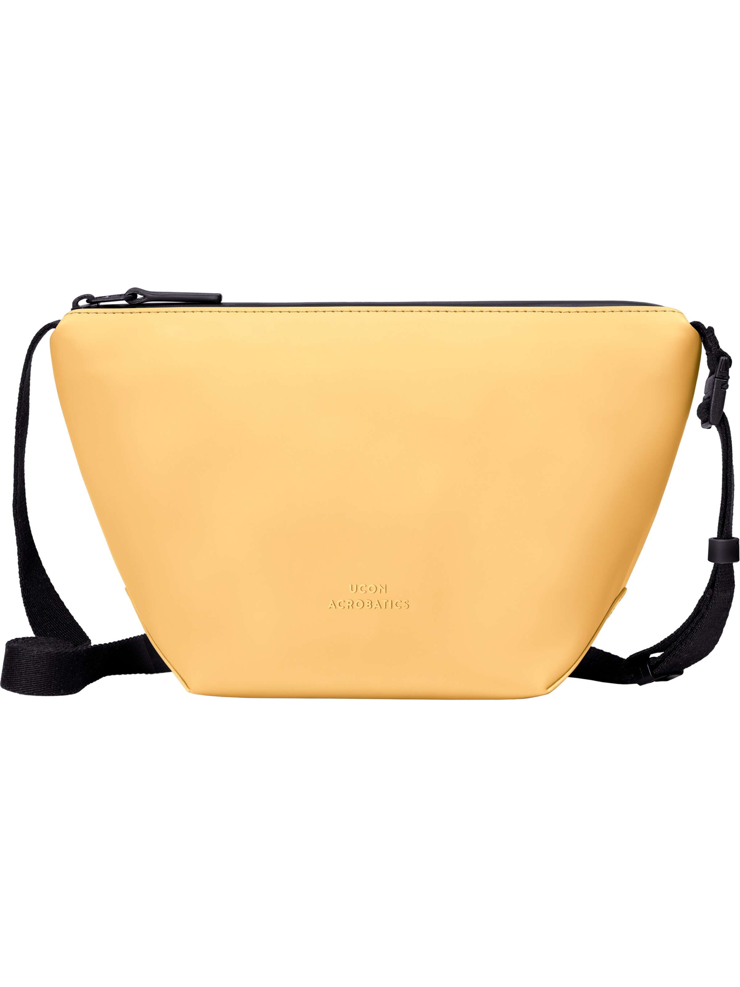 Ucon Acrobatics Crossbody Bag 'Nola Lotus Infinity' in Yellow: front