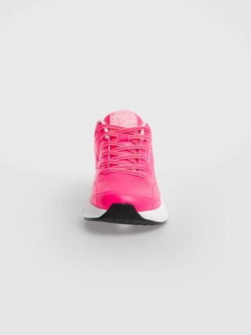 Soccx Sneaker mit Linienprägung in Pink