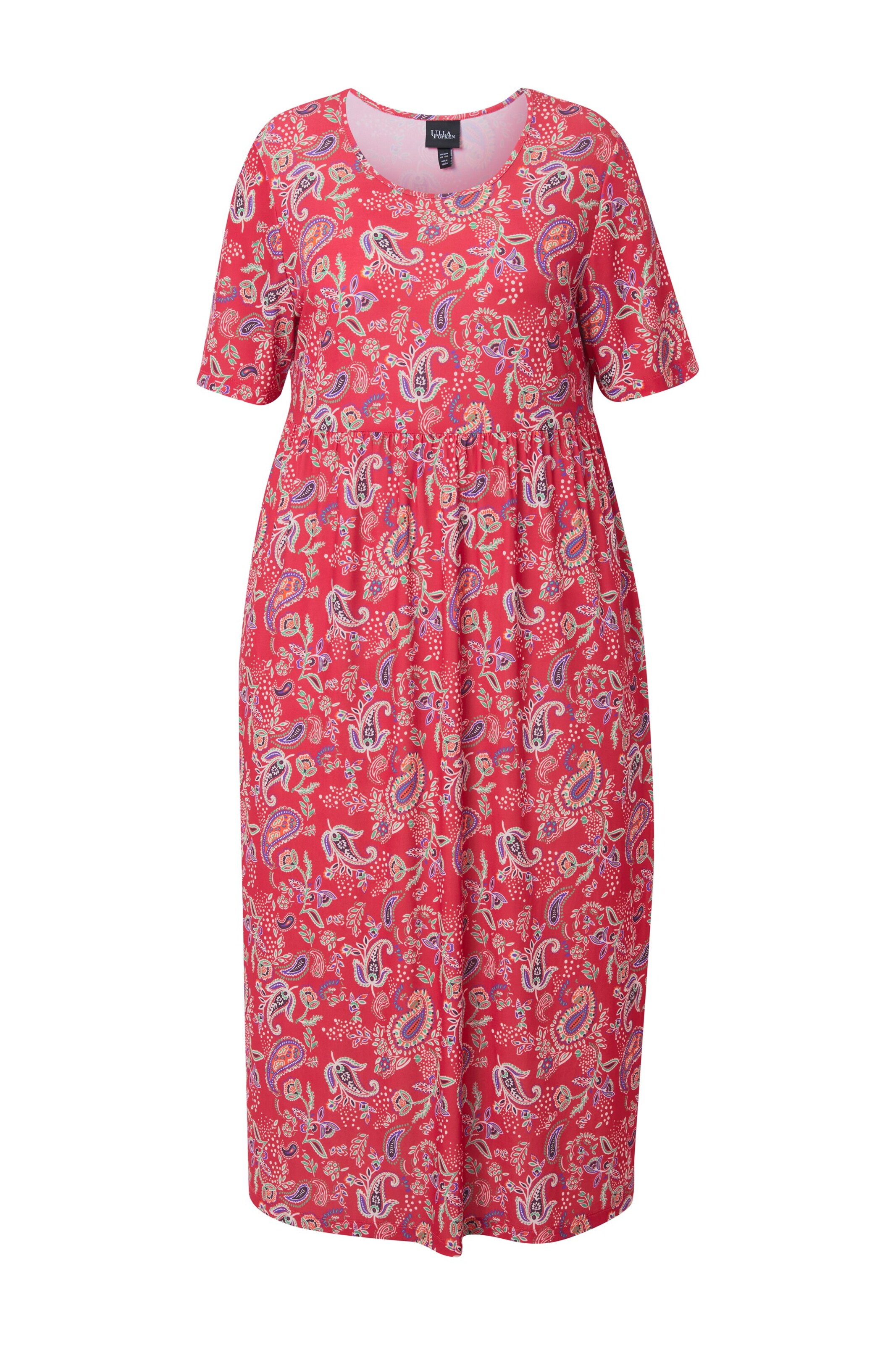 Ulla Popken Dress in Red: front