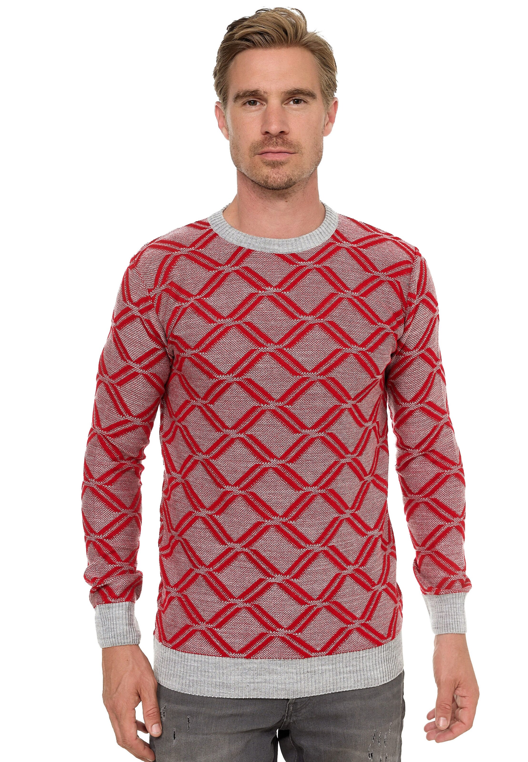 Rusty Neal Sweater in Red: front