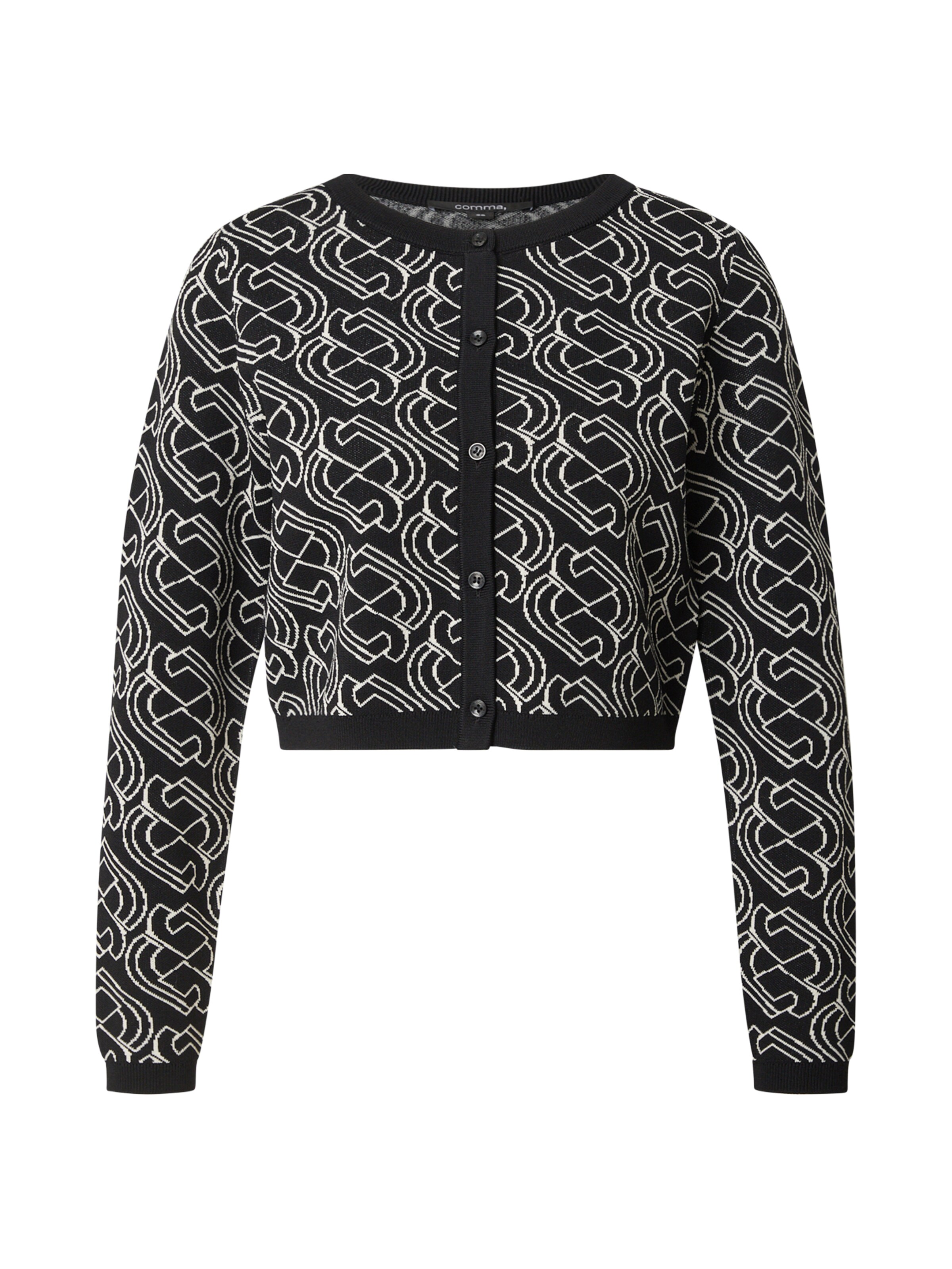 COMMA Pletena jopa | siva barva: sprednja stran