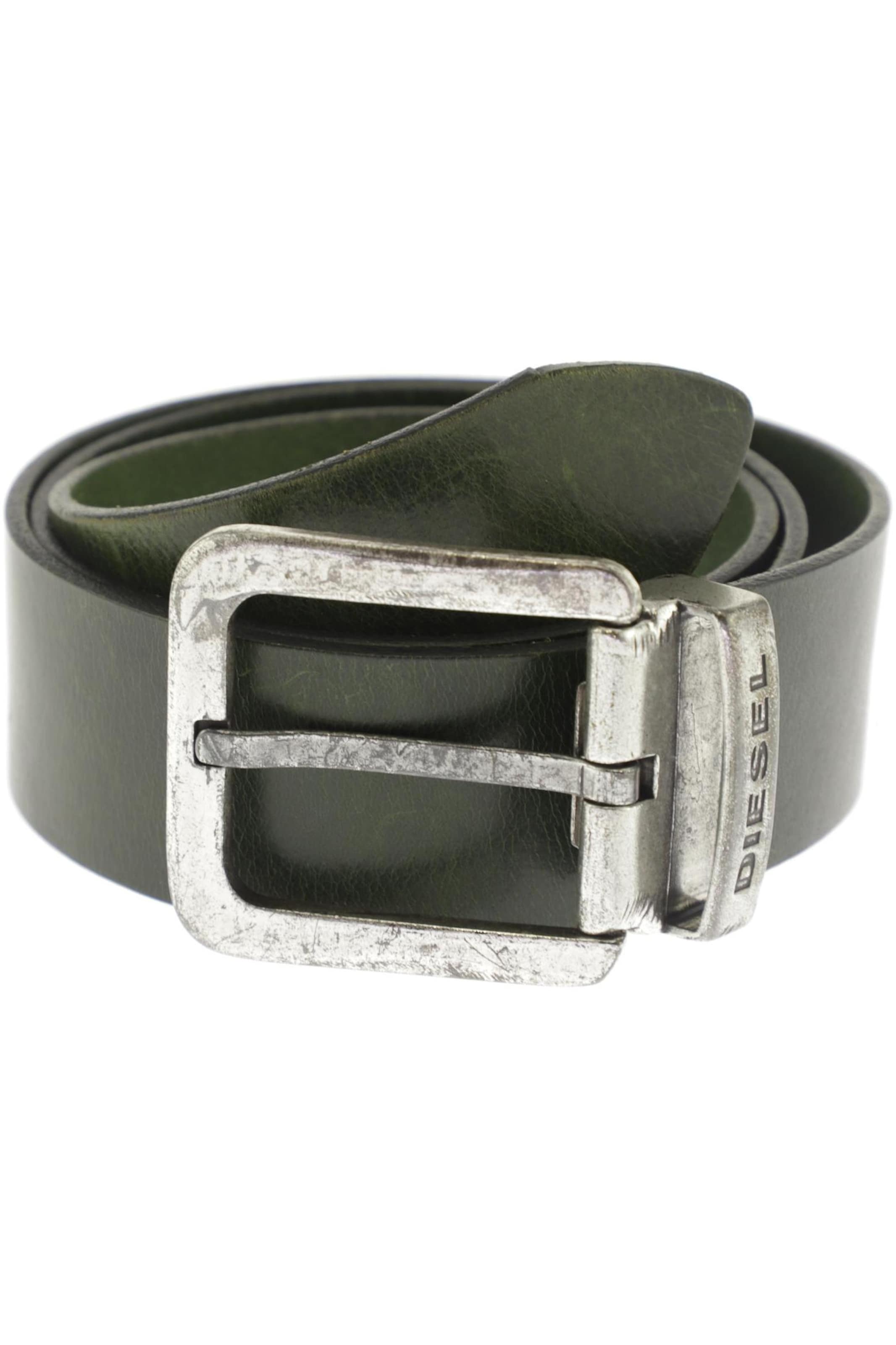 DIESEL Belt & Suspenders in One size in Green: front