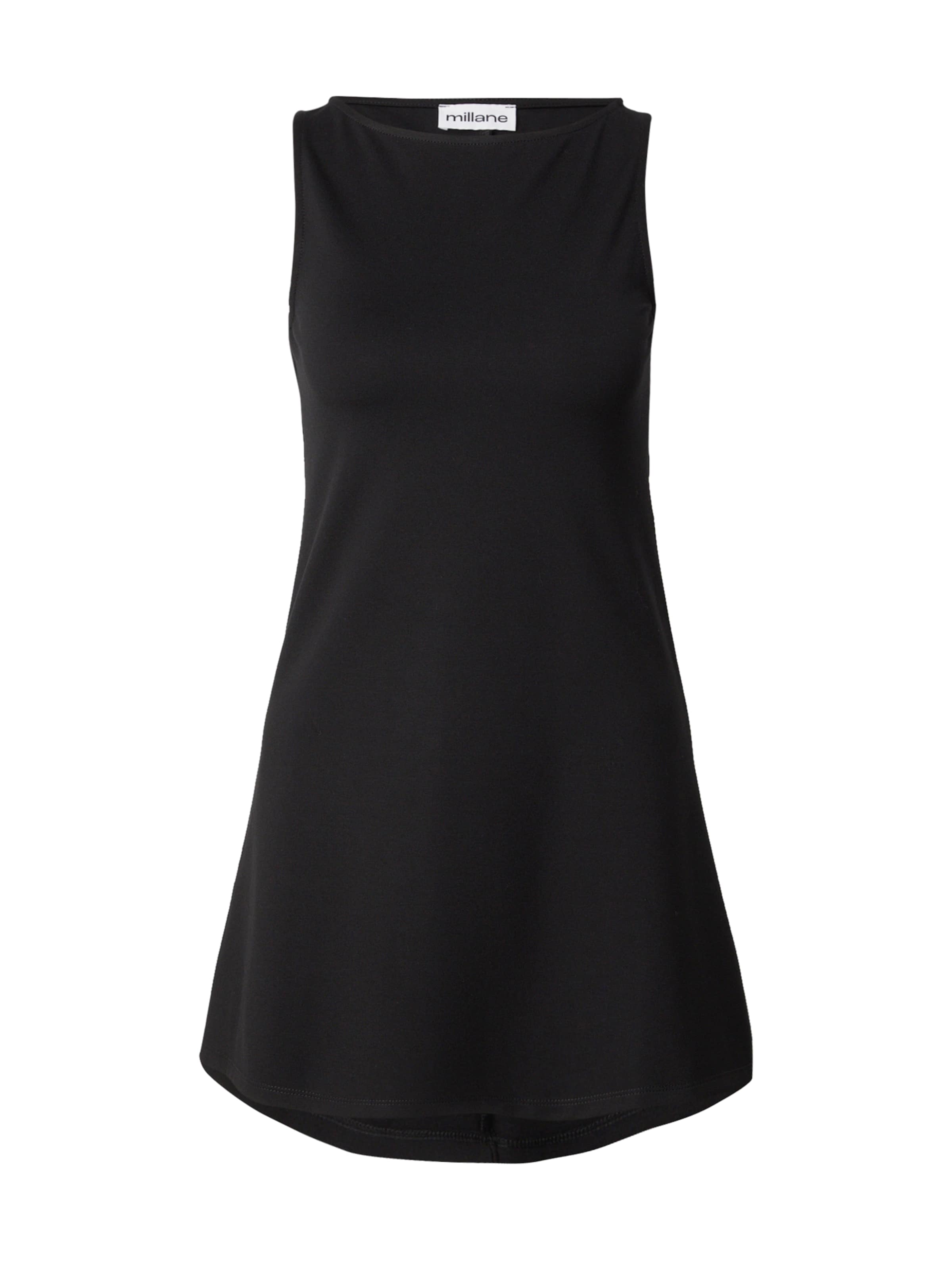 millane Рокля в черно: отпред