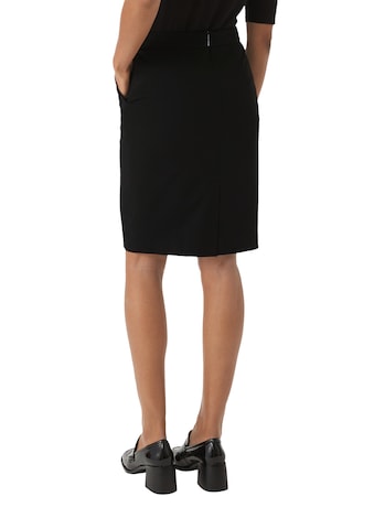COMMA Spódnica w kolorze czarny: tył