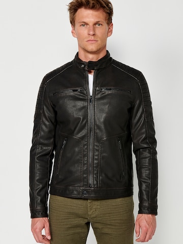 KOROSHI Prehodna jakna | rjava barva