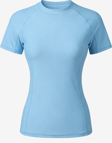 MEETWEE Functioneel shirt 'UV Shirt Slim Fit & Quick-Drying UPF50+' in Blauw: voorkant