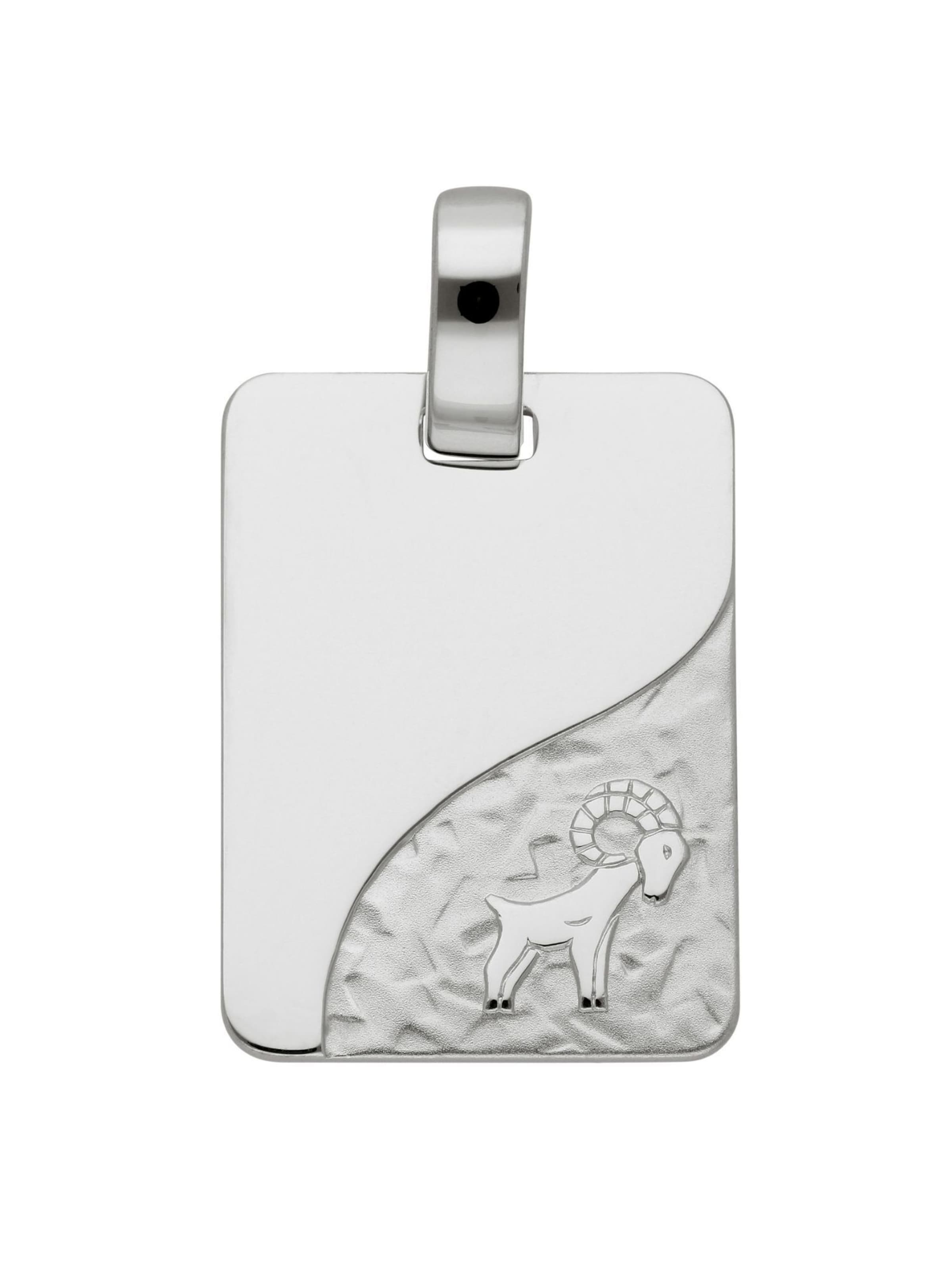 Adelia´s Pendant 'Widder' in Silver: front