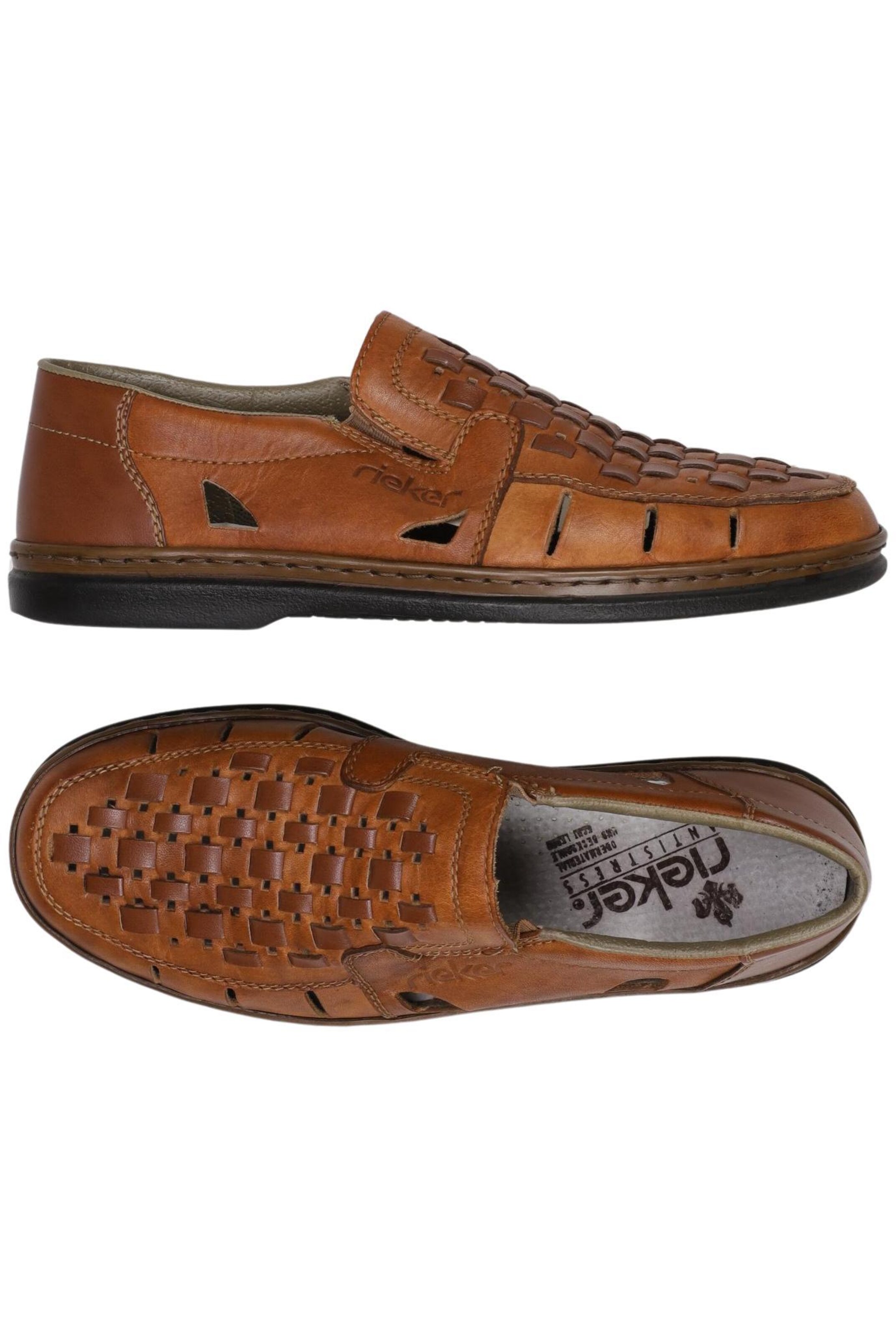 Rieker Flats & Loafers in 40 in Brown: front