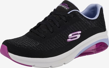 SKECHERS Platform trainers in Black: front