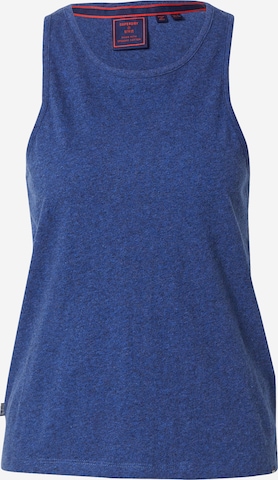 Superdry Top in Blauw: voorkant