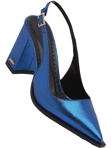 Limoya Slingpumps 'Essi' in Blauw: voorkant