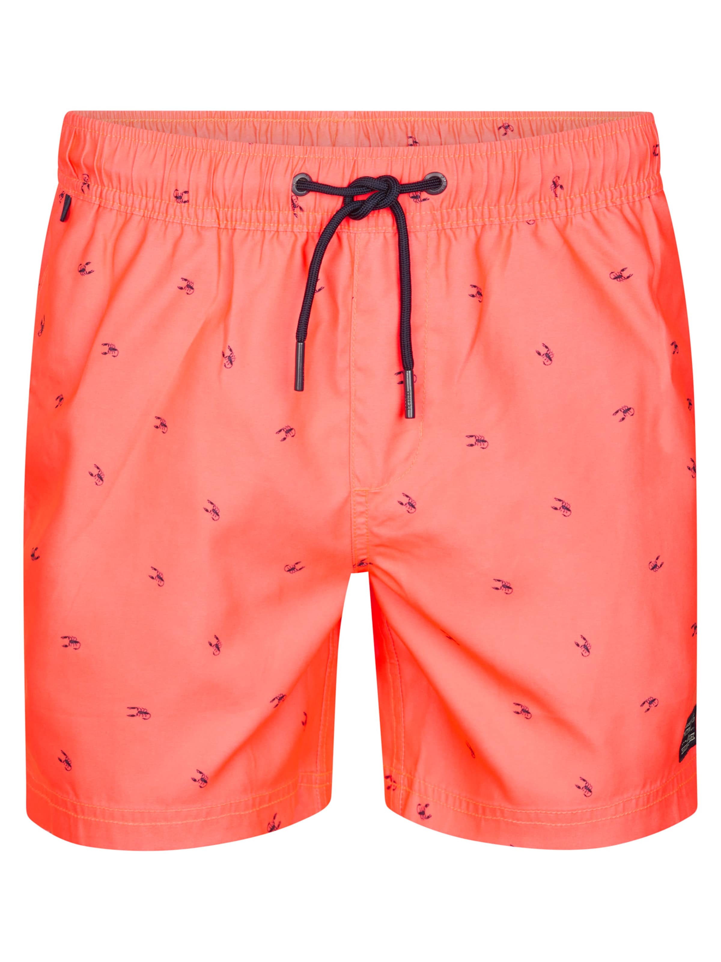 Petrol Industries Zwemshorts 'Relámpago' in Roze: voorkant