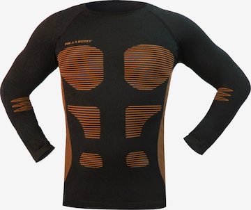 Polar Husky Base Layer in Brown: front