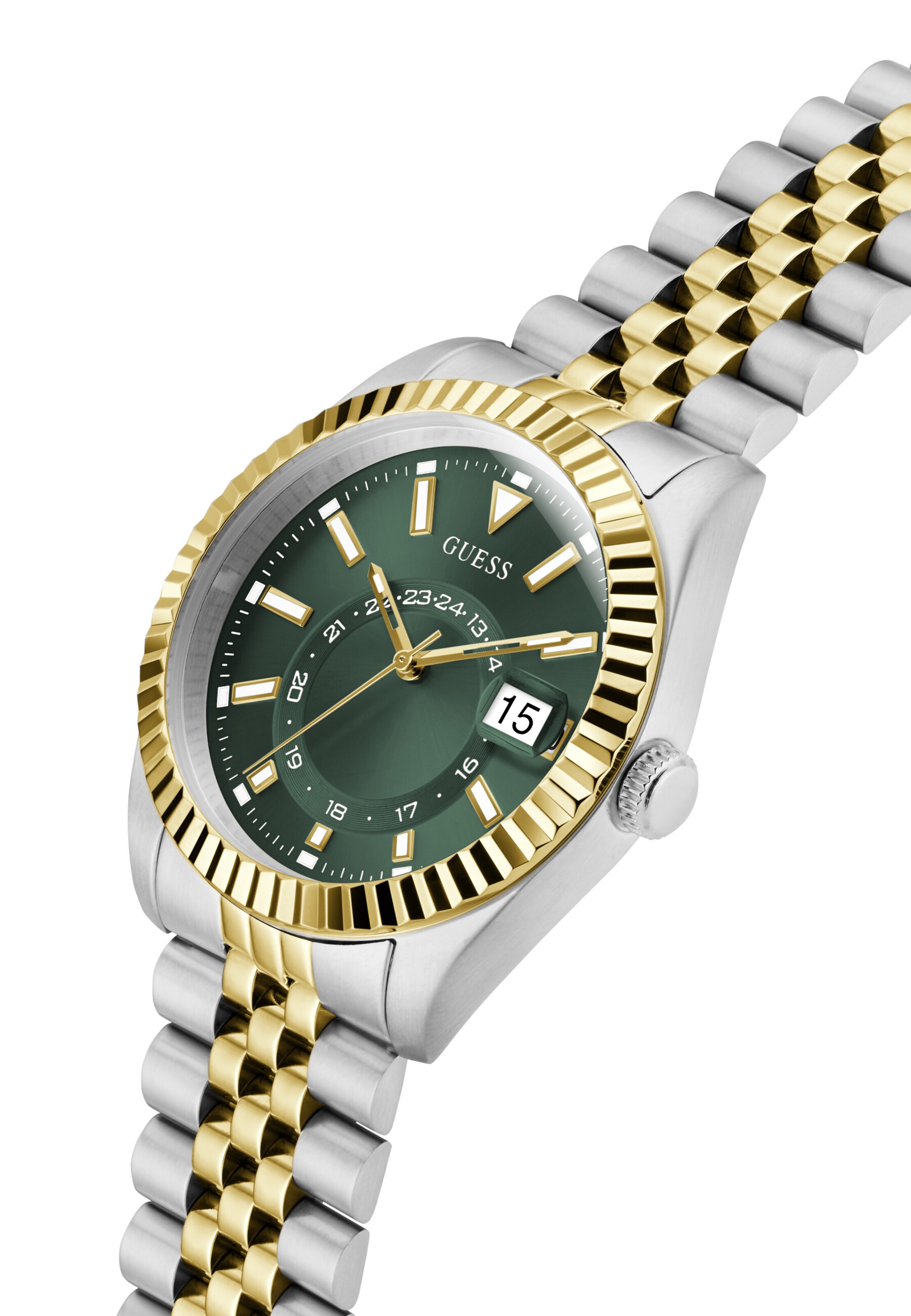 GUESS Analog Watch 'JADEN' in Silver