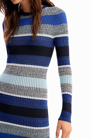 Desigual - Vestido 'Striped' en azul