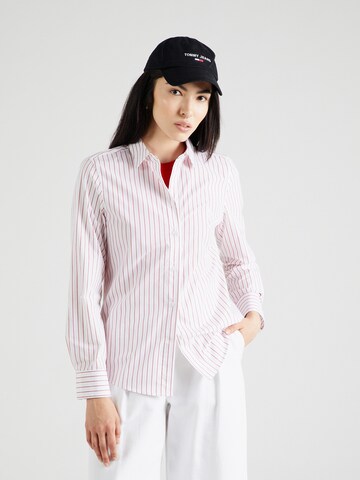 Chemisier TOMMY HILFIGER en blanc : devant