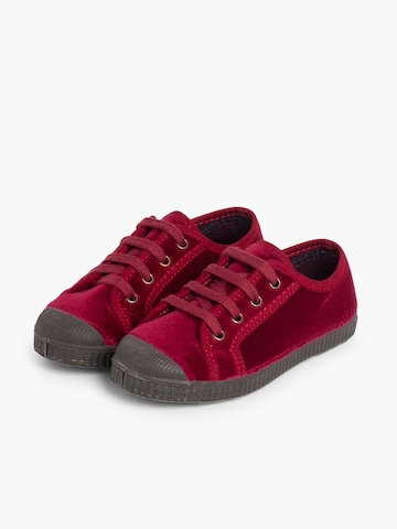 Pisamonas - Sapatilhas em vermelho