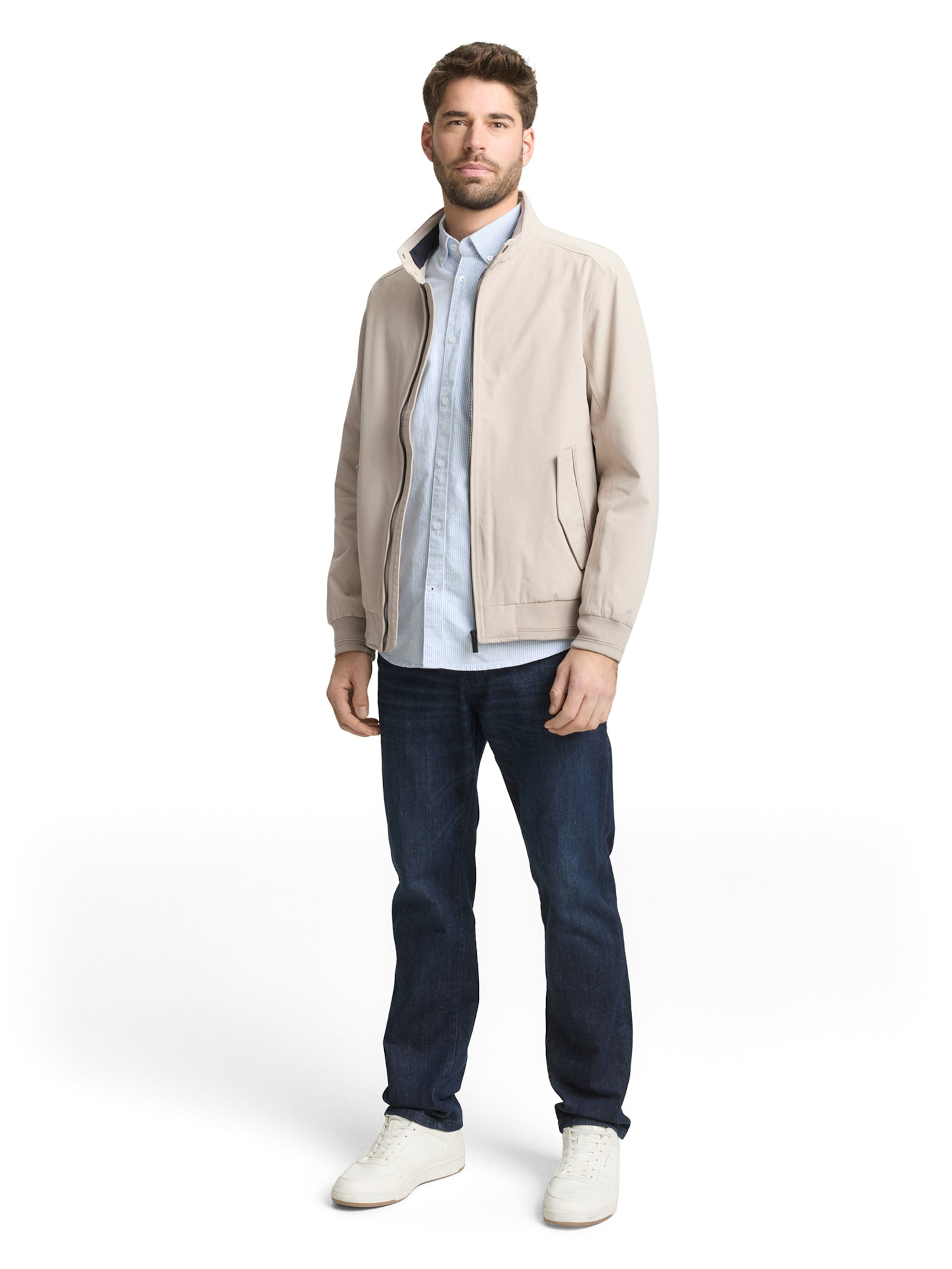 TOM TAILOR Between-season jacket in Beige