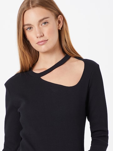 JUST FEMALE Shirt 'Rancho' in Zwart