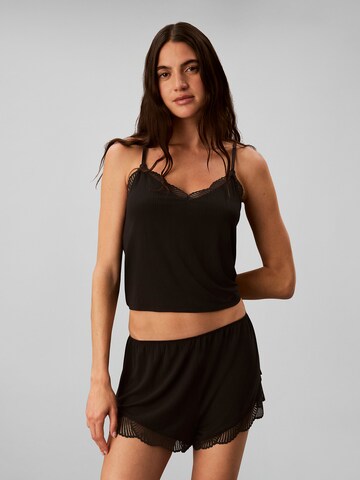 Calvin Klein Pyjamahose in Schwarz: Vorderseite