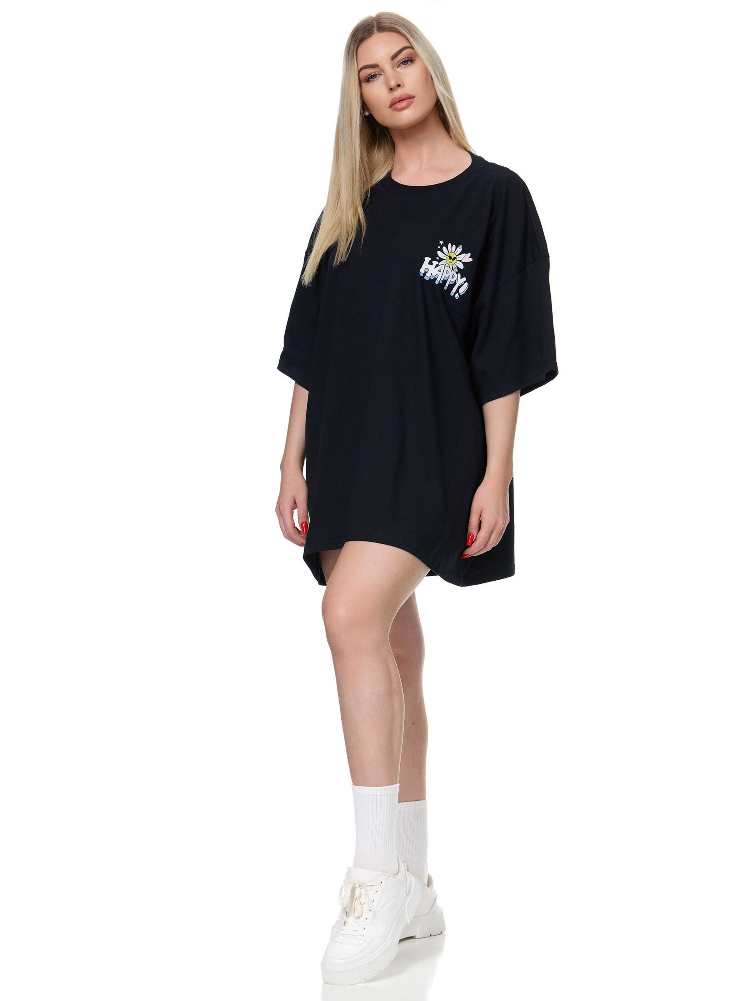Worldclassca Oversizeshirt‌‌‌ in Schwarz