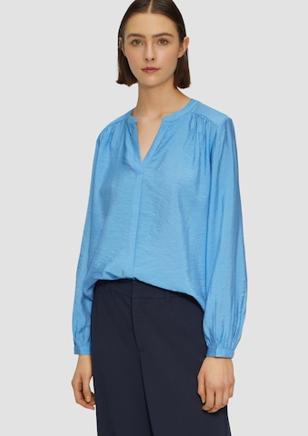 s.Oliver Blouse in Blue: front