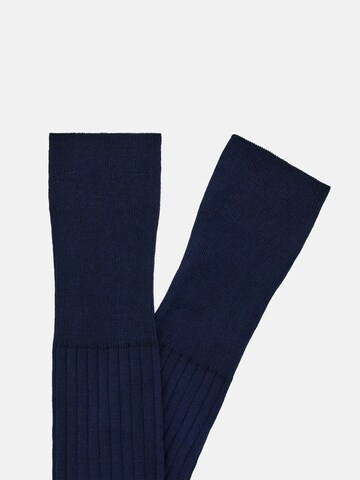 Chaussettes montantes Boggi Milano en bleu